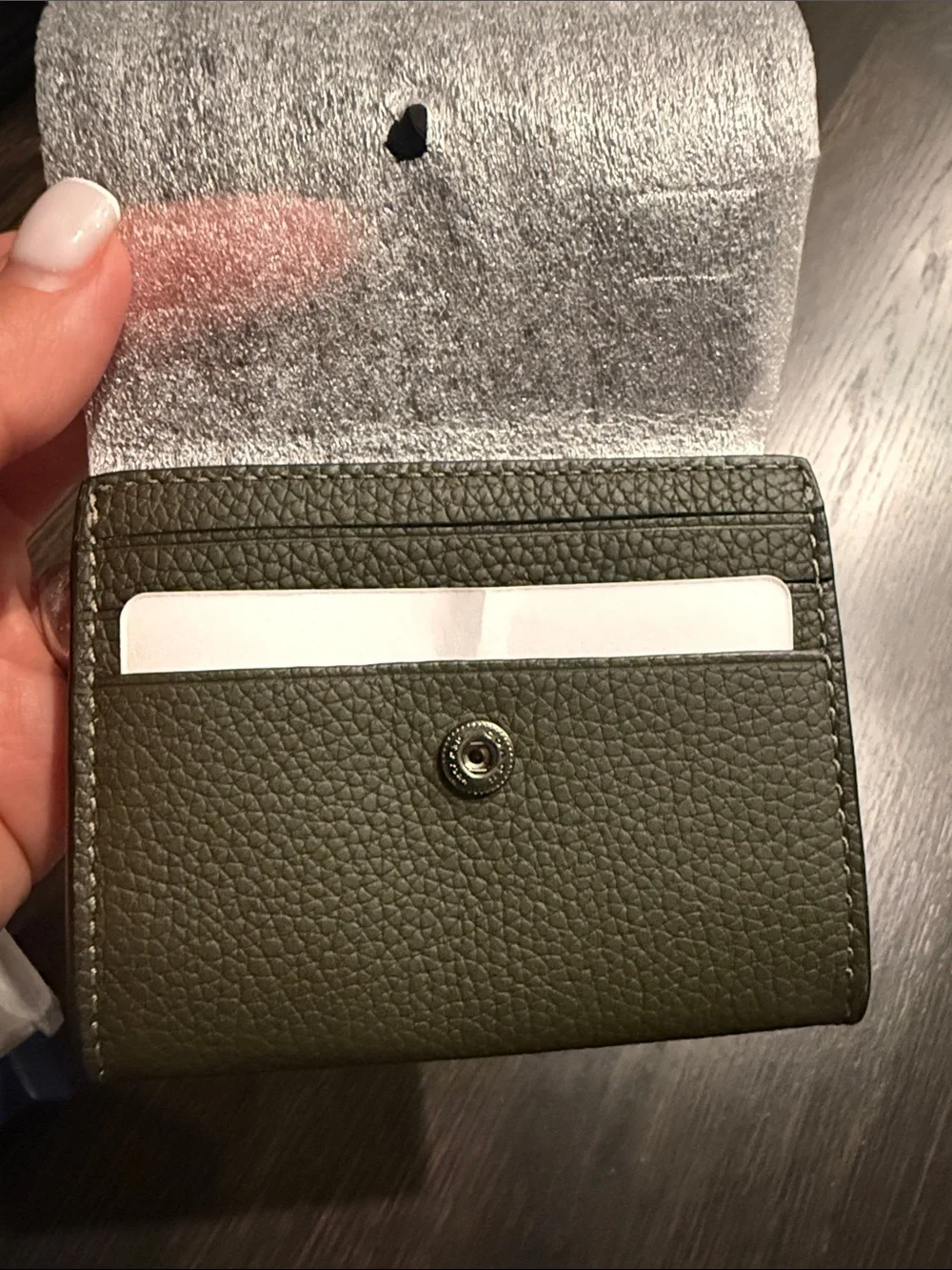 Coach Flap CC smooth leather